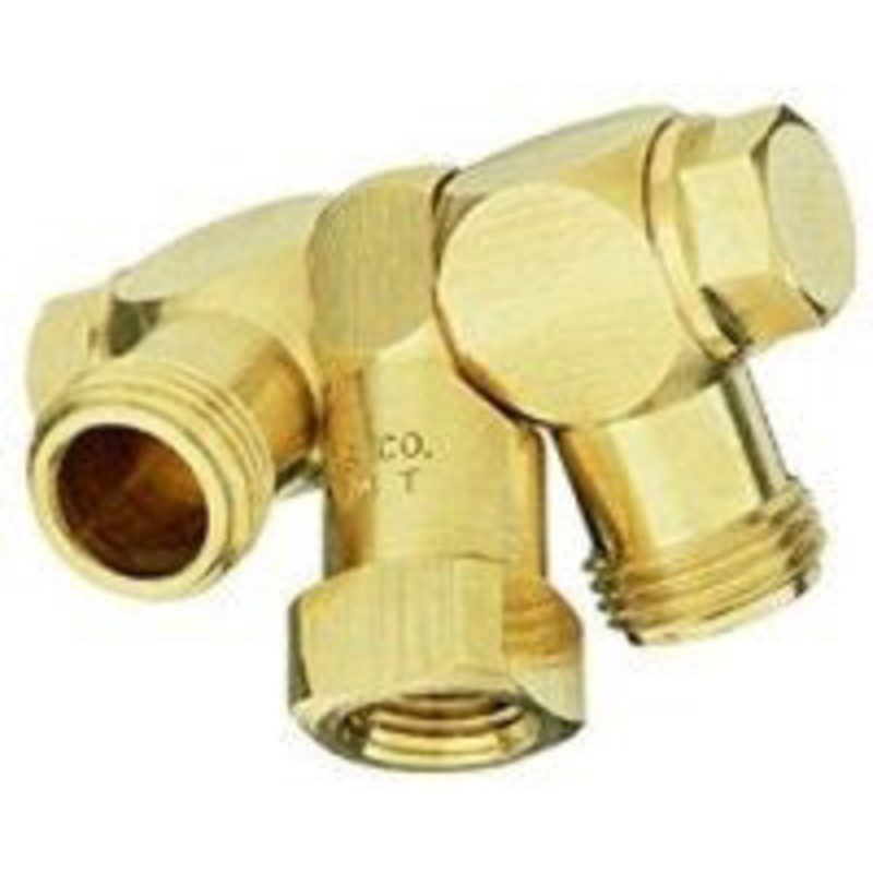 DOUBLE SWIVEL BODY – 1/4 FEMALE NPT  – BRASS