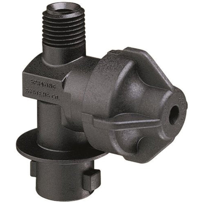 QUICKJET NOZZLE BODY ADAPTER WITH DIAPHRAGM- ADAPT 1/4 FEMALE NPT TO QUICKJET