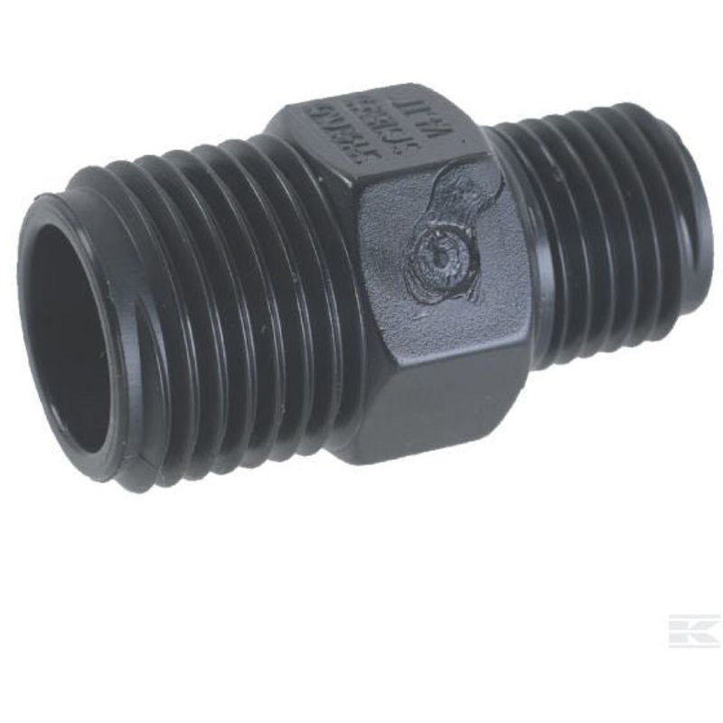 TEEJET NYLON BODY – 1/4TT       1/4 MALE x 11/16 MNBT CAP THREAD