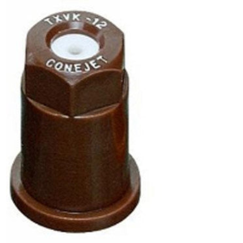 TX CONEJET HOLLOW CONE TIP #12  CERAMIC – BROWN