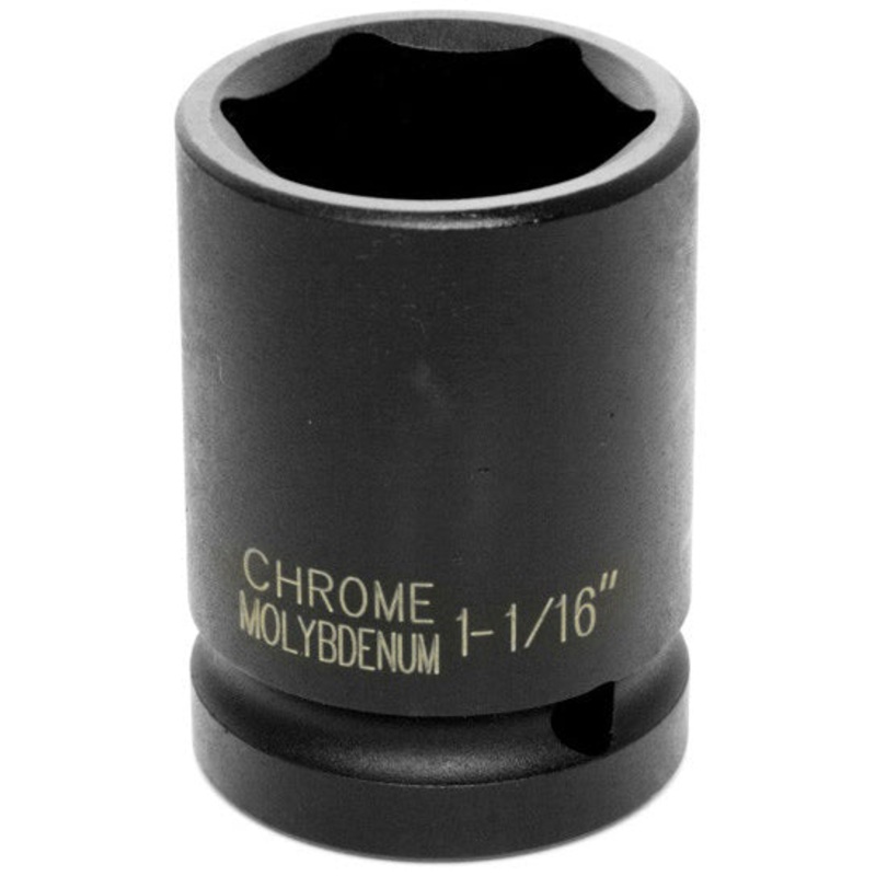 1-1/16 INCH X 6 POINT STANDARD IMPACT SOCKET – 3/4 INCH DRIVE