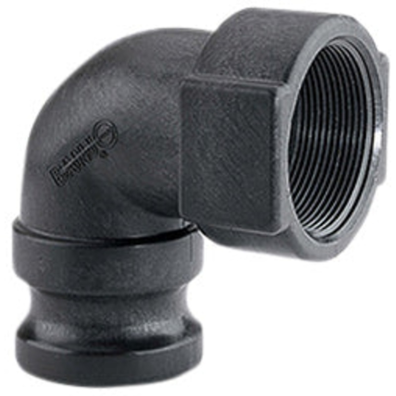 1-1/2 A SERIES 90 DEGREE ELBOW CAM LOCK COUPLER – 1-1/2MALE ADAPTER X 1-1/2 FEMALE NPT