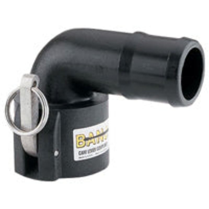 1-1/2 C SERIES 90 DEGREE ELBOW CAM LOCK COUPLER –  1-1/2 FEMALE COUPLER X 1-1/2 MALE HOSE SHANK