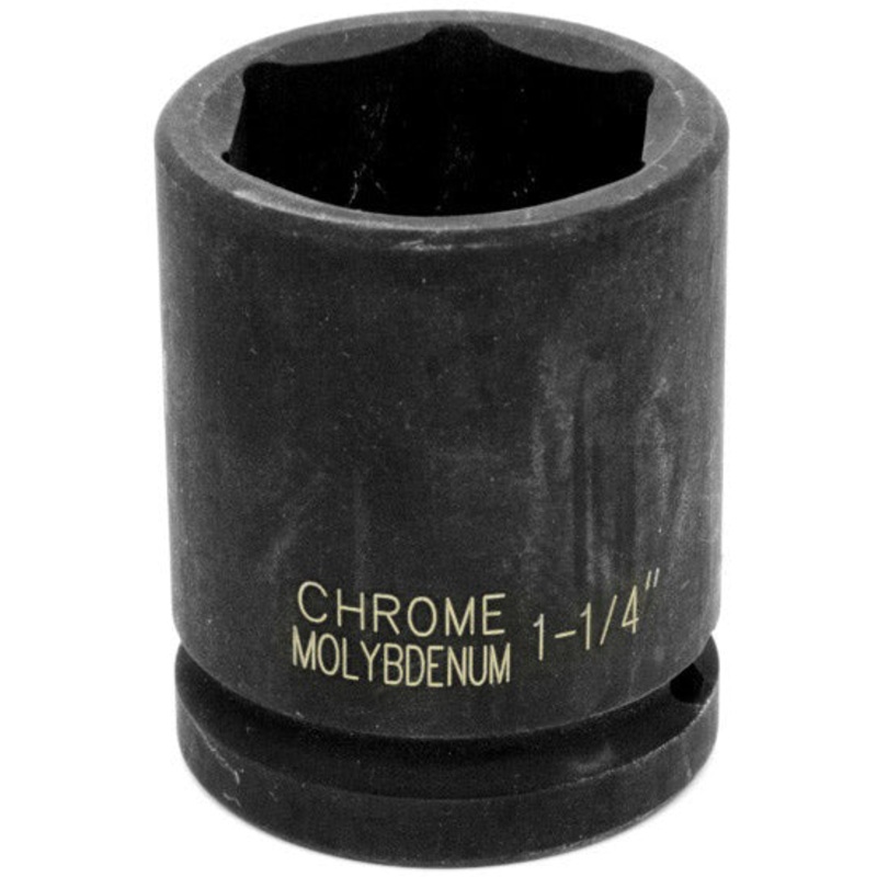 1-1/4 INCH X 6 POINT STANDARD IMPACT SOCKET – 3/4 INCH DRIVE