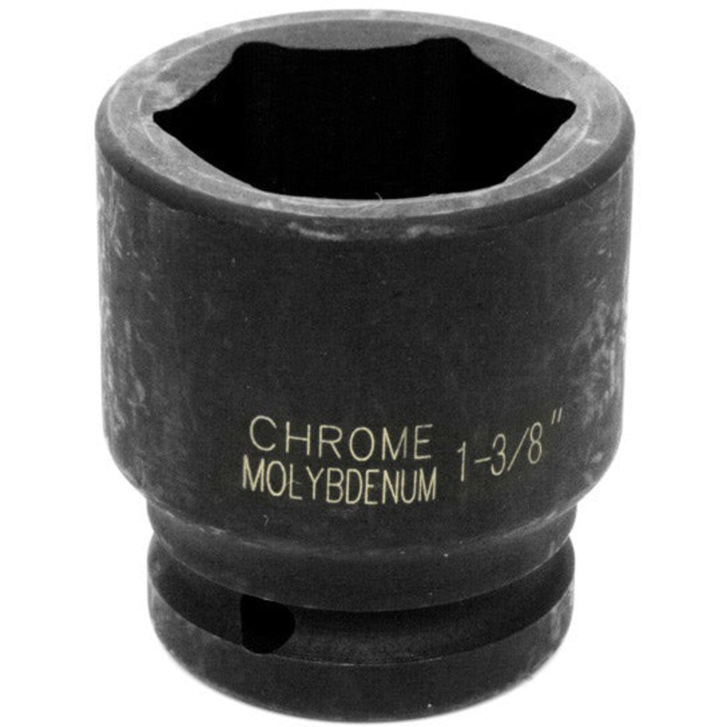 1-3/8 INCH X 6 POINT STANDARD IMPACT SOCKET – 3/4 INCH DRIVE