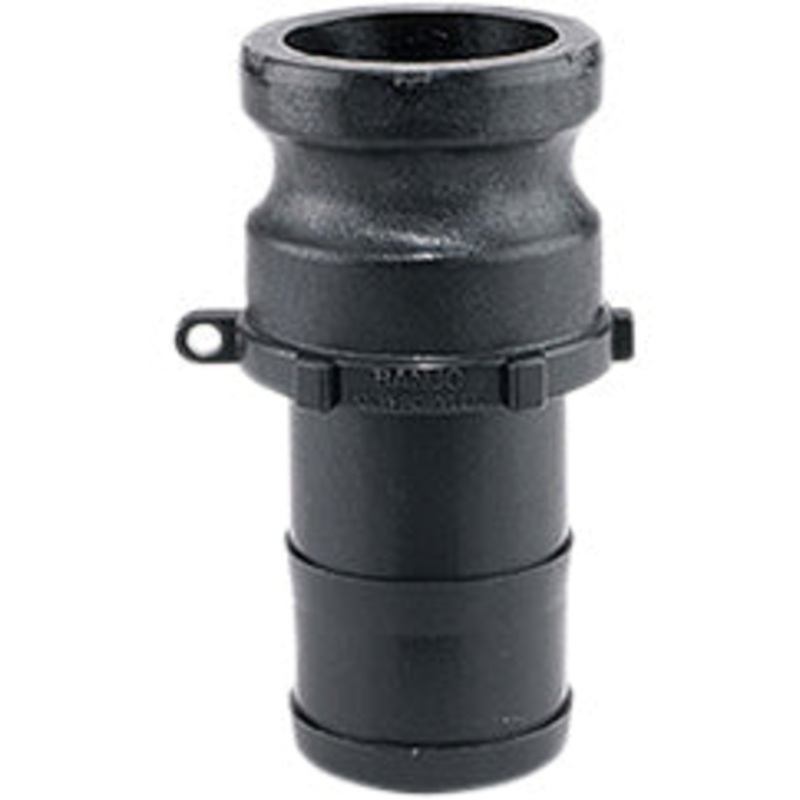1 E SERIES CAM LOCK COUPLER – 1 MALE ADAPTER X 1 HOSE SHANK