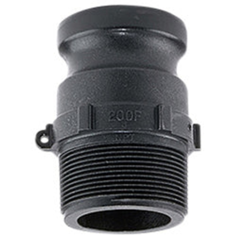 1 F SERIES CAM LOCK COUPLER – 1 MALE ADAPTER X 1-1/4 MALE PIPE THREAD