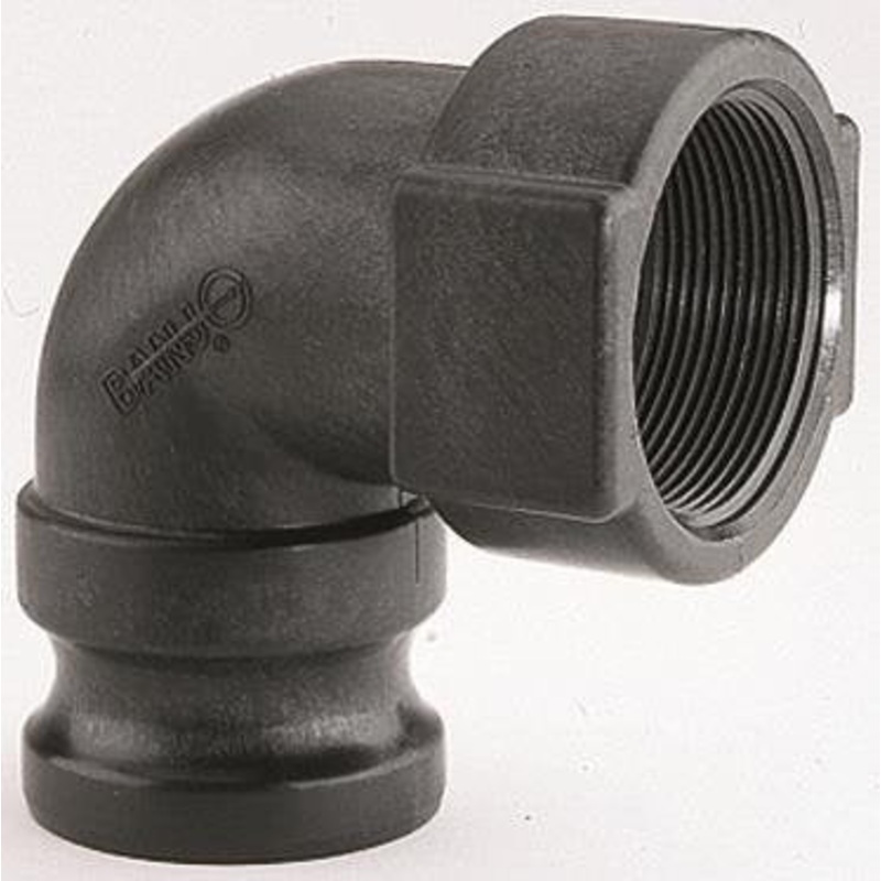 2 A SERIES 90 DEGREE ELBOW  CAM LOCK COUPLER – 2 MALE ADAPTER X 2 FEMALE NPT