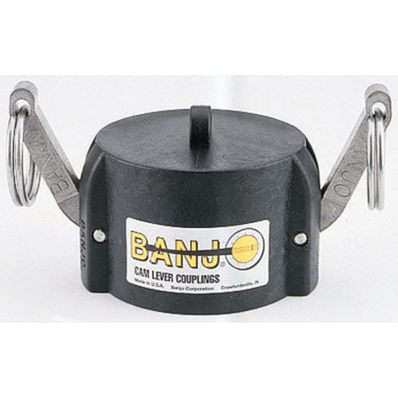 2 POLY CAP FOR MALE ADAPTER
