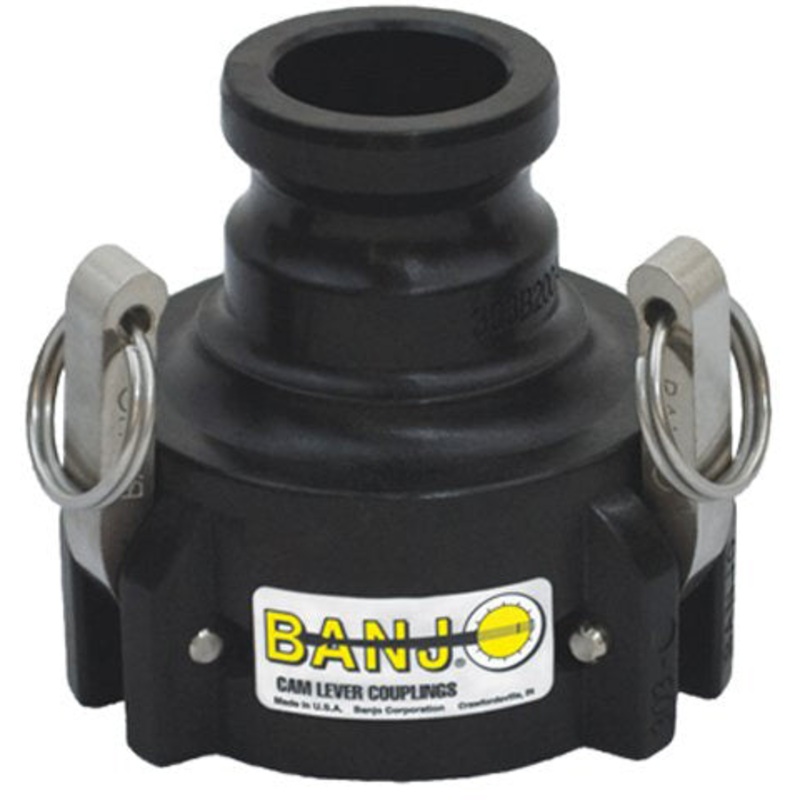 3 B SERIES CAM LOCK COUPLER – 3 FEMALE COUPLER X 2 MALE ADAPTER