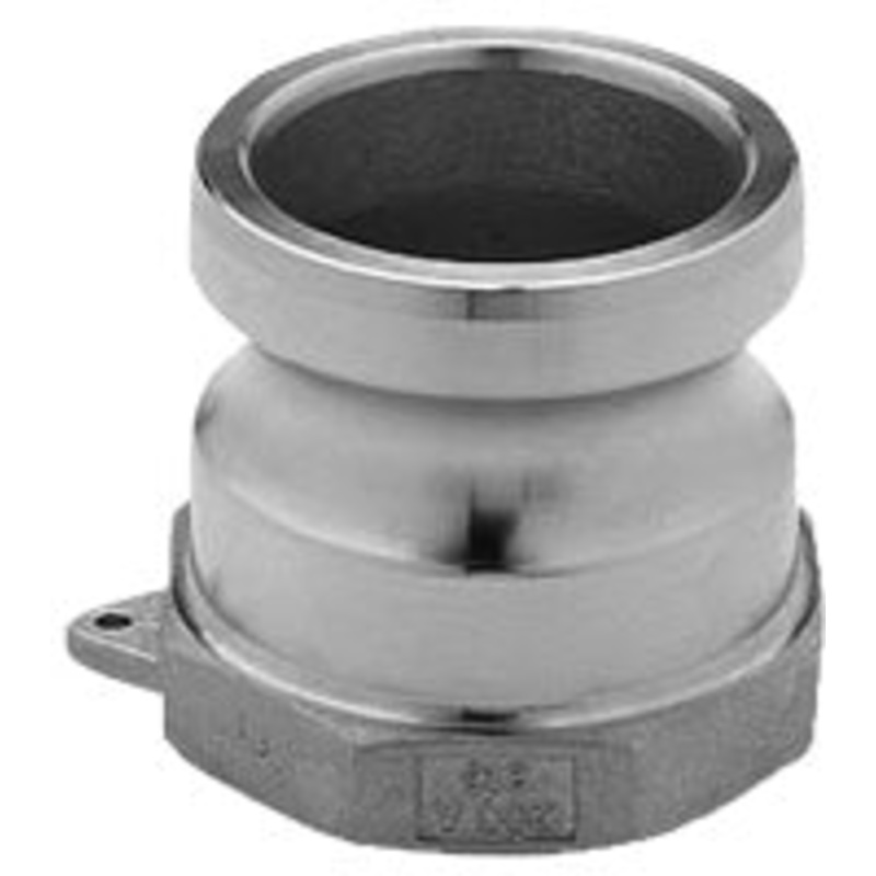 A SERIES 1 ALUMINUM FEMALE PIPE THREAD X MALE COUPLER