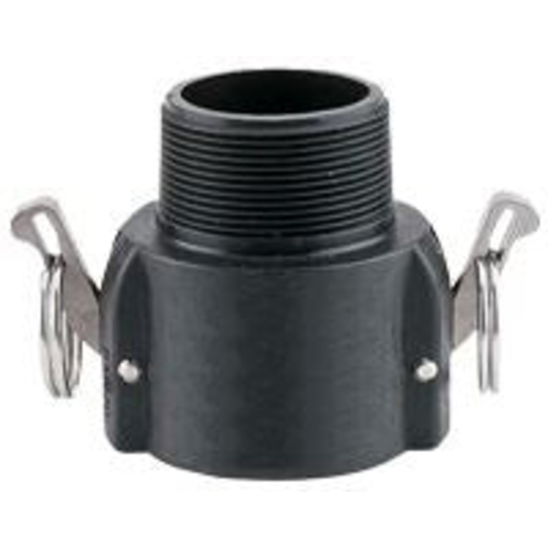 AGSMART B SERIES 1-1/2 POLY FEMALE COUPLER X MALE PIPE THREAD