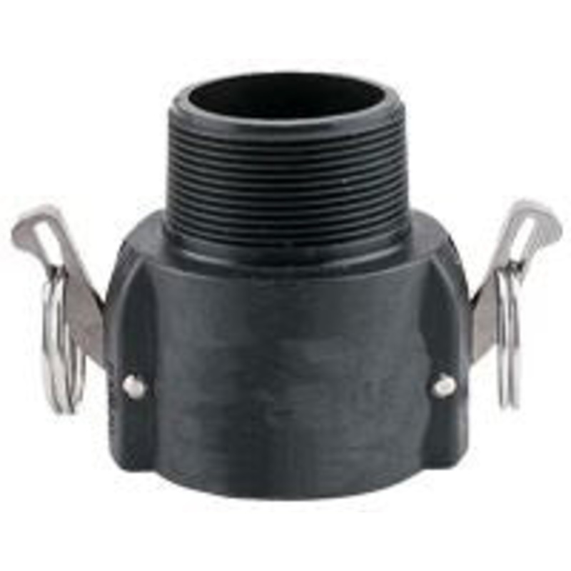 AGSMART B SERIES 3/4 POLY FEMALE COUPLER X MALE PIPE THREAD