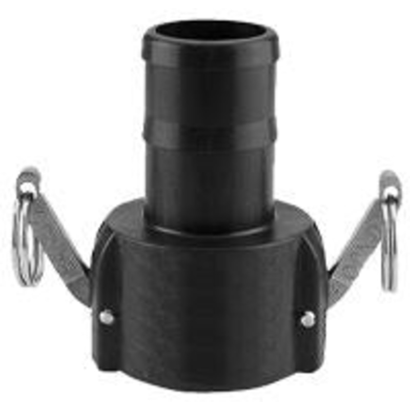 AGSMART C SERIES 2 POLY FEMALE COUPLER X HOSE SHANK