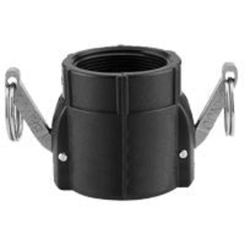 AGSMART D SERIES 1-1/2 POLY FEMALE COUPLER X FEMALE PIPE THREAD