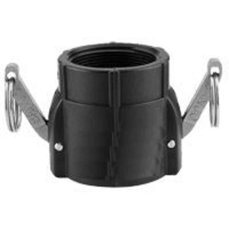 AGSMART D SERIES 2 POLY FEMALE COUPLER X FEMALE PIPE THREAD