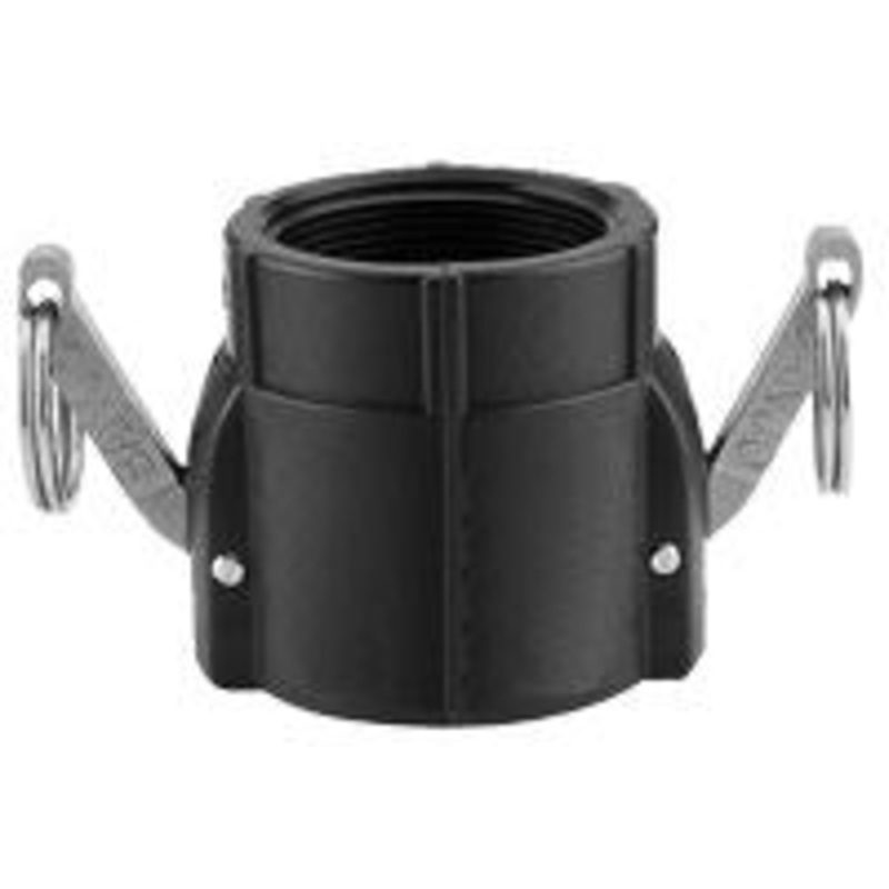 AGSMART D SERIES 3/4 POLY FEMALE COUPLER X FEMALE PIPE THREAD