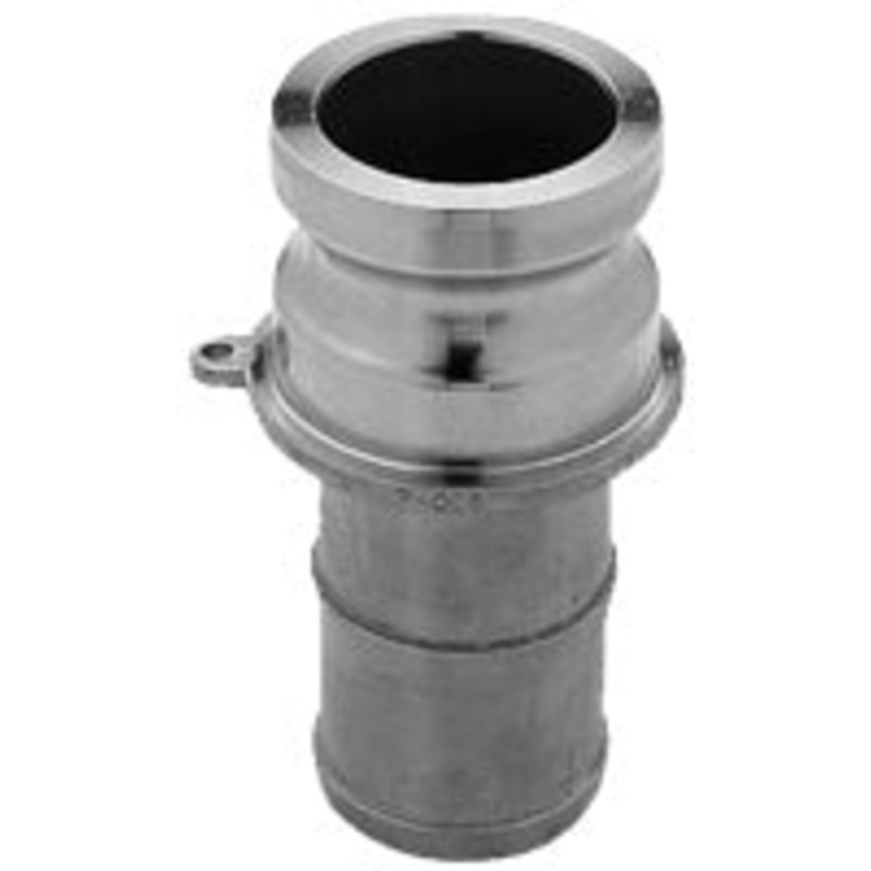 E SERIES 1-1/2 ALUMINUM MALE COUPLER X HOSE SHANK