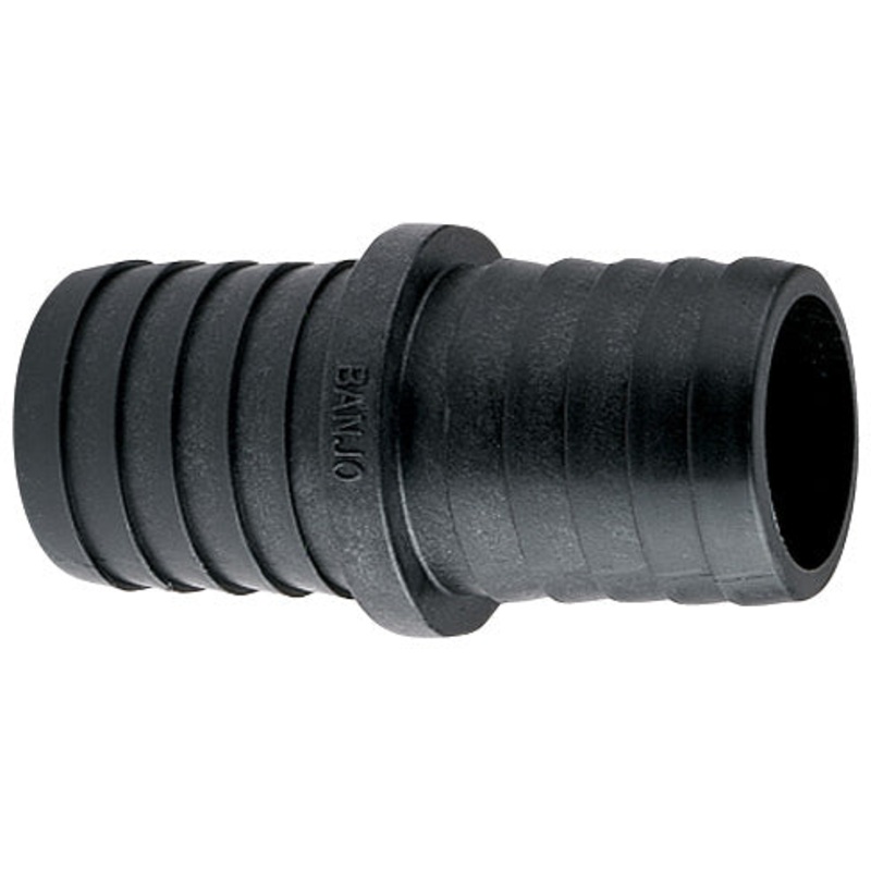1-1/2 INCH X 1-1/2 INCH HOSE BARB X HOSE BARB  POLY HOSE MENDER