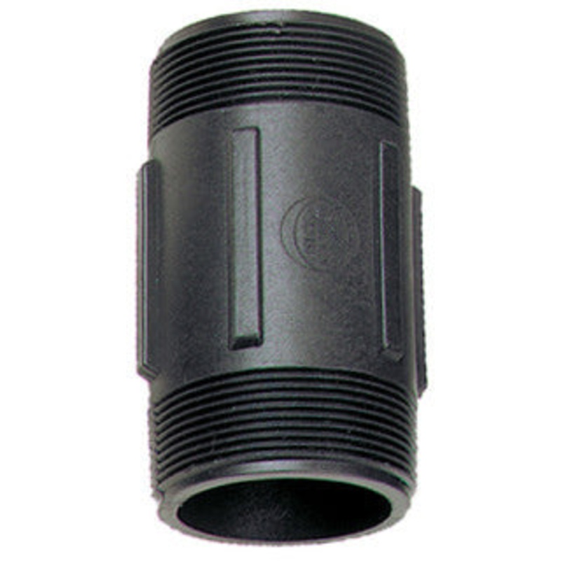 1-1/4 INCH X 1-1/4 INCH MNPT X MNPT 6 INCH POLY NIPPLE