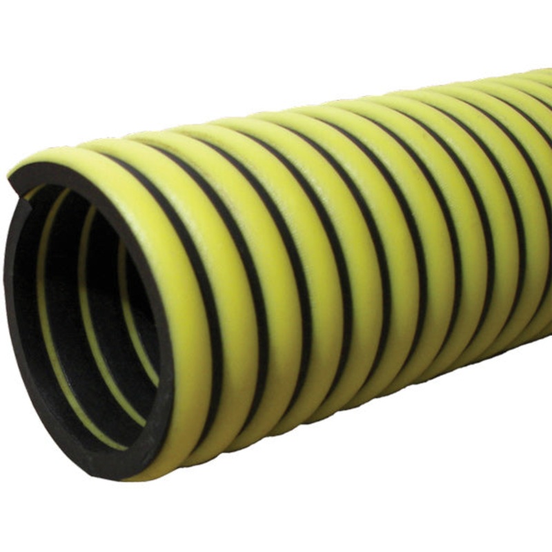 1-1/4 YELLOW / BLACK SPRIAL EPDM SUCTION HOSE – 300 SERIES