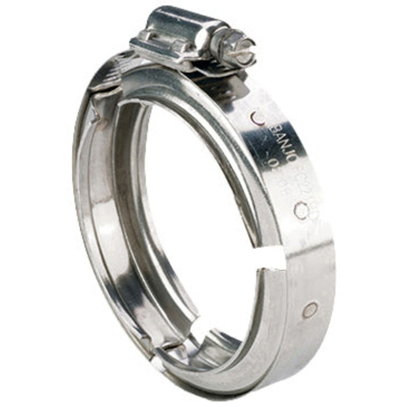 BANJO FC100 1 FLANGE CLAMP, 100 SERIES WORM SCREW CLAMP
