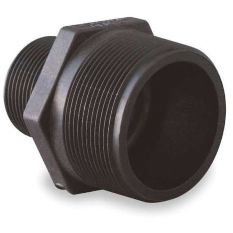 1-1/4 INCH X 3/4 INCH MNPT X FNPT  POLY REDUCER NIPPLE