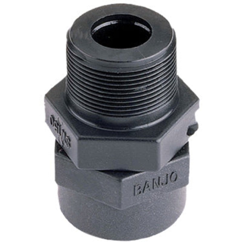 2 INCH X 2 INCH MNPT X FNPT  POLY SWIVEL