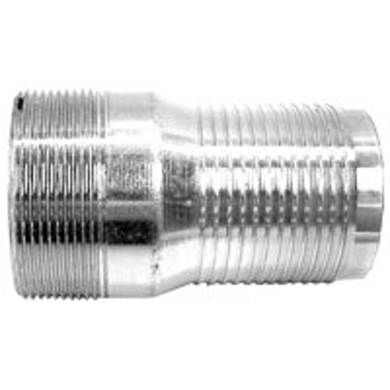 3 INCH X 3 INCH MNPT X HOSE BARB  STEEL – ZINC PLATED