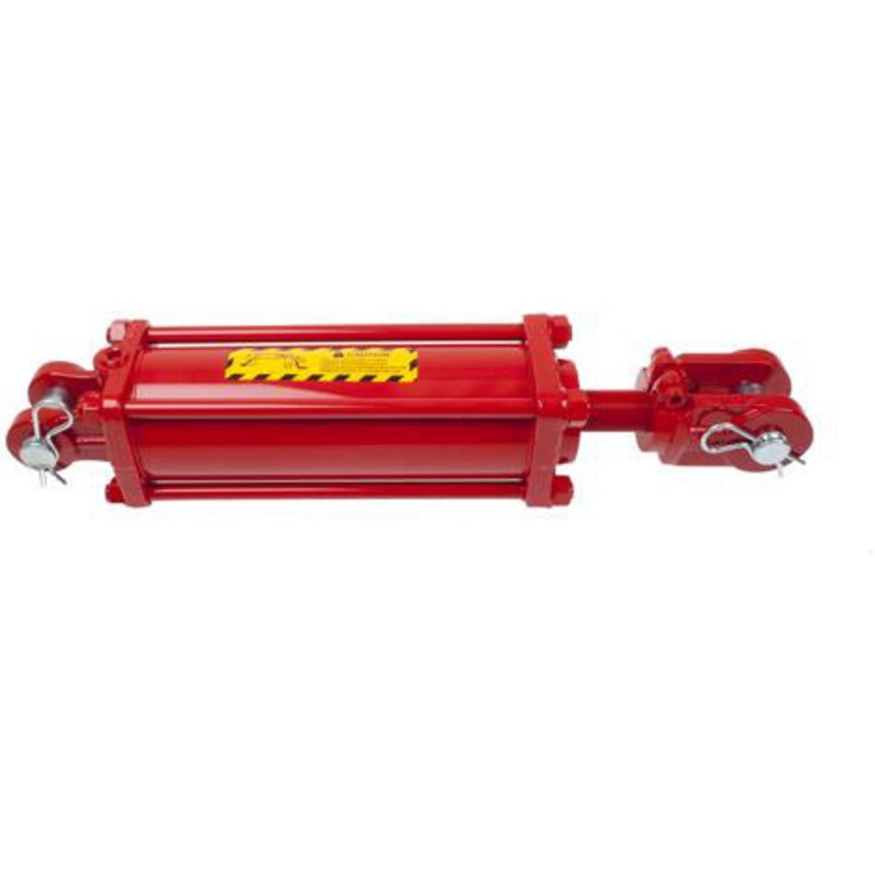3-1/2 X 8 CROSS HYDRAULIC CYLINDER – 1-1/4 ROD  3508DU-ASAE    SHAFT THREADED FOR MECHANICAL DEPTH STOP