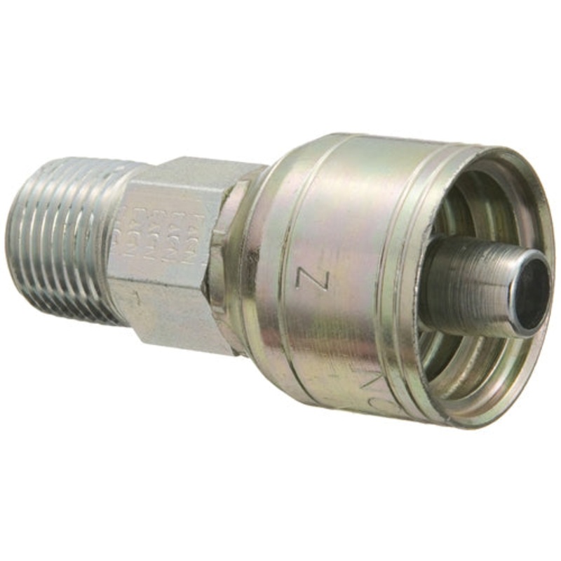 Z SERIES – 3/8 INCH HOSE X 1/2 INCH MPT MALE STRAIGHT RIGID