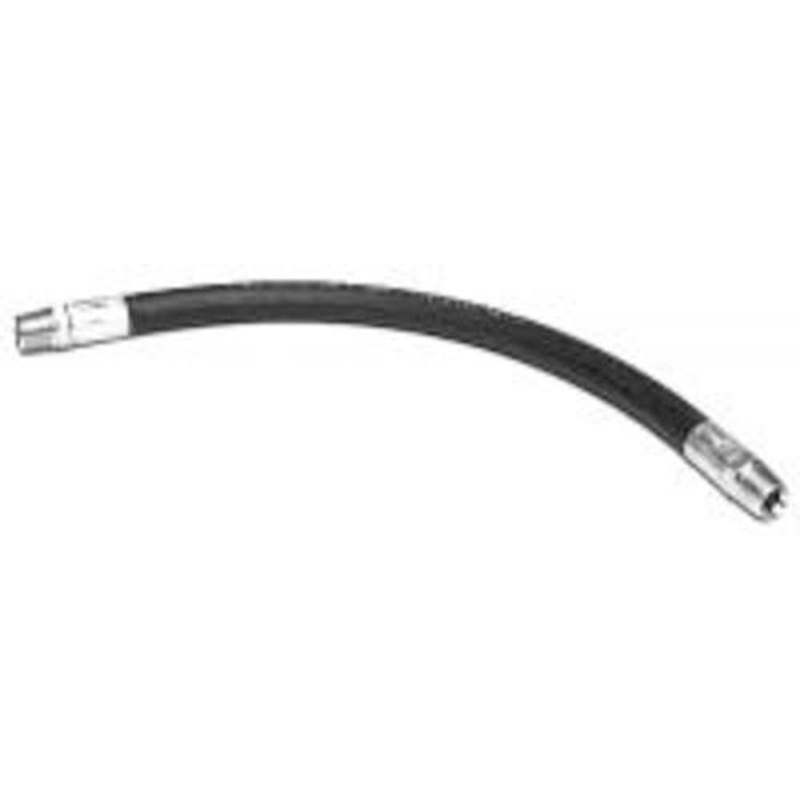 1/2 INCH X 18 INCH 2-WIRE RIGID END HYDRAULIC HOSE ASSEMBLY