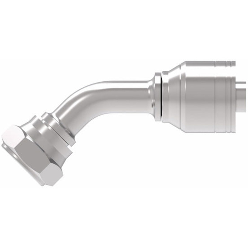 Z SERIES – 3/4 INCH HOSE X 3/4 INCH BSP FEMALE 45 ELBOW SWIVEL