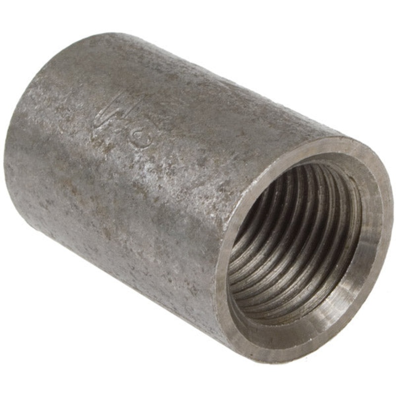 1/2 INCH X 1/2 INCH FNPT  BLACK IRON COUPLING