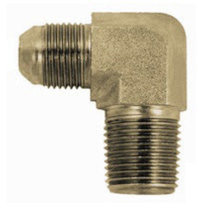 1/2 MALE JIC X 3/8 MALE PIPE 90 DEG; – MALE ELBOW – STEEL