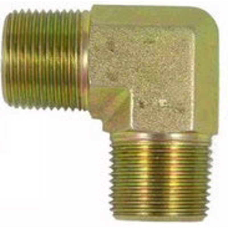 1/2 MALE PIPE X 1/2 MALE PIPE 90 DEG; – MALE PIPE ELBOW – STEEL