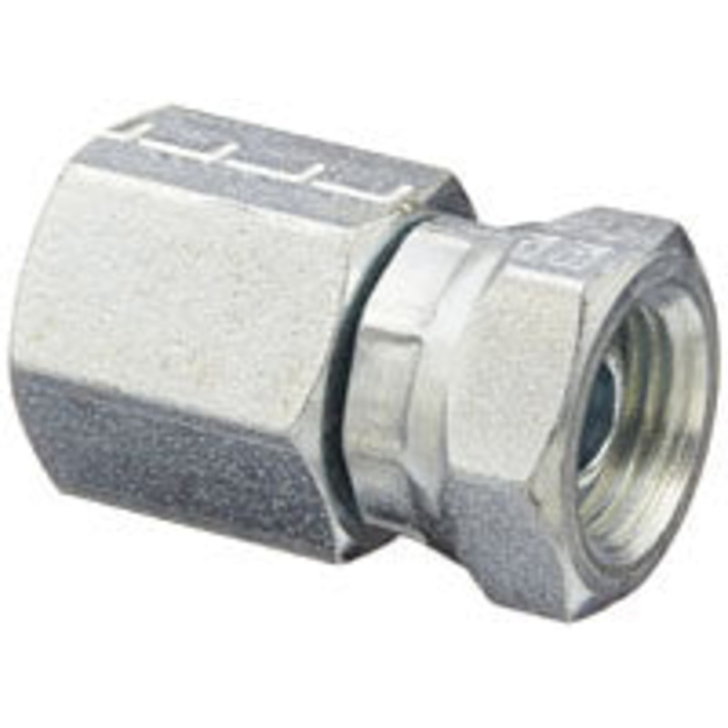 1/4 FEMALE PIPE X 1/4 FEMALE PIPE SWIVEL – NPSM ADAPTOR – STEEL