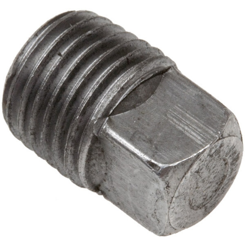 1/4 INCH MNPT  BLACK IRON PLUG