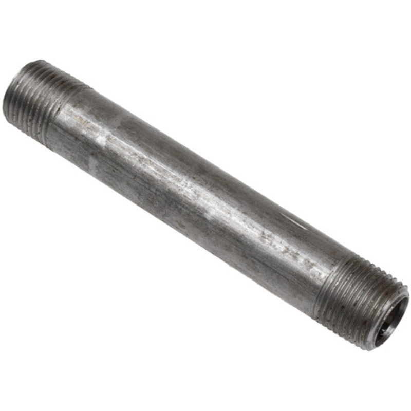 1/4 INCH X 1/4 INCH MNPT X MNPT 4 INCH BLACK IRON NIPPLE