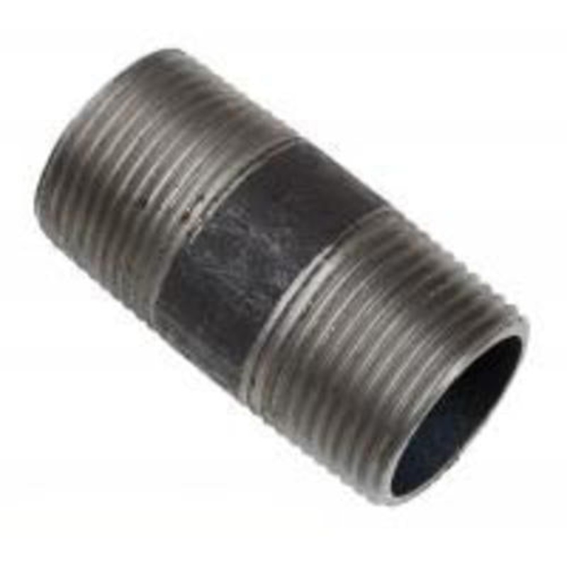 1 INCH X 1 INCH MNPT X MNPT 2 INCH BLACK IRON NIPPLE