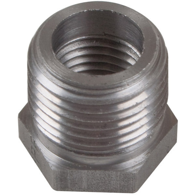 3/8 INCH X 1/4 INCH MNPT X FNPT  BLACK IRON HEX BUSHING