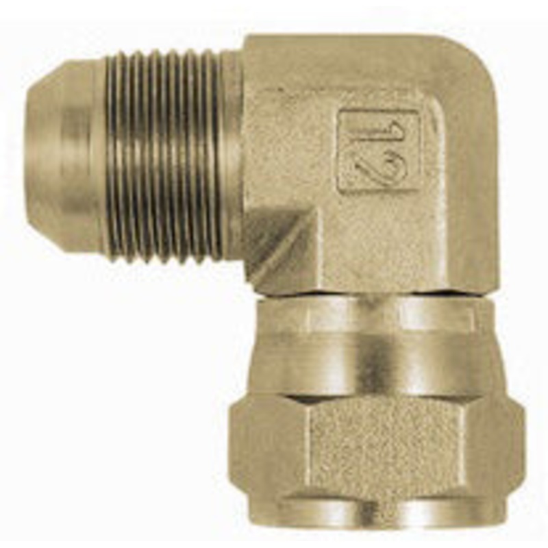 Male JIC to Female JIC Swivel 90 Elbow