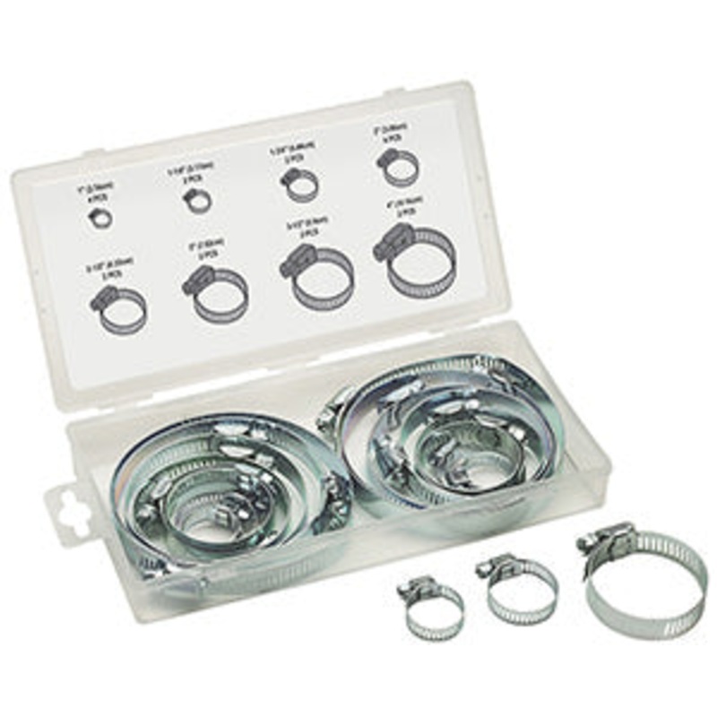 20 PC HOSE CLAMP ASSORTMENT