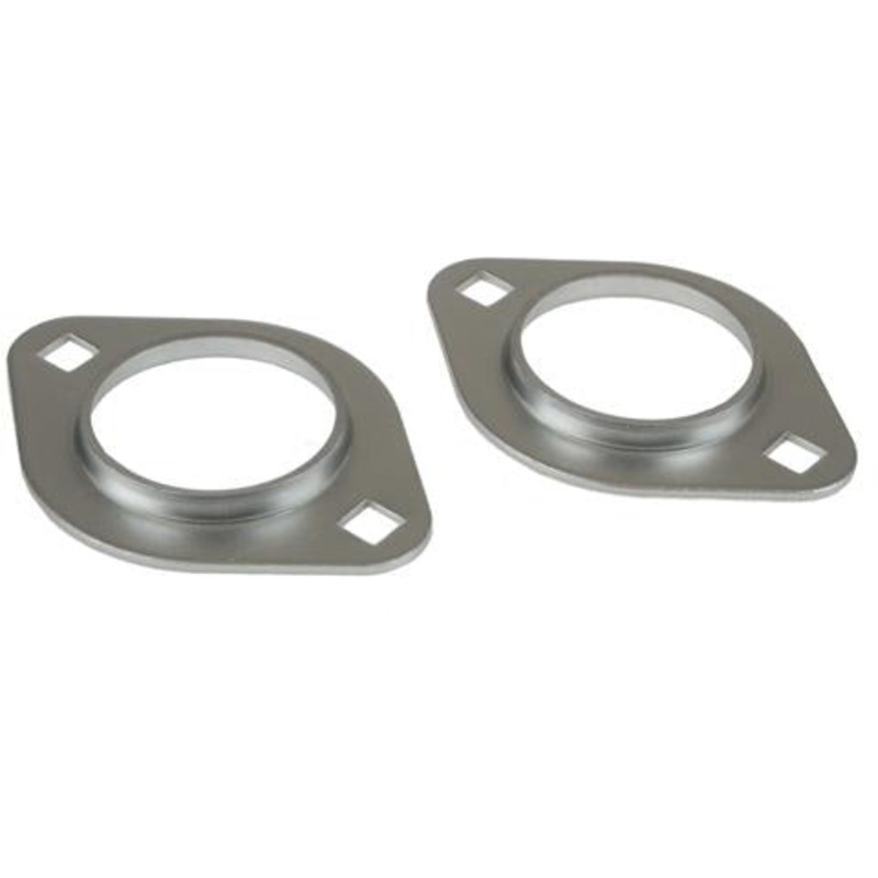 62MM 2-HOLE FLANGE PAIR