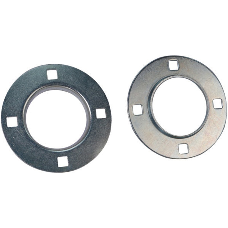 85MM 4 HOLE ROUND FLANGE PAIR