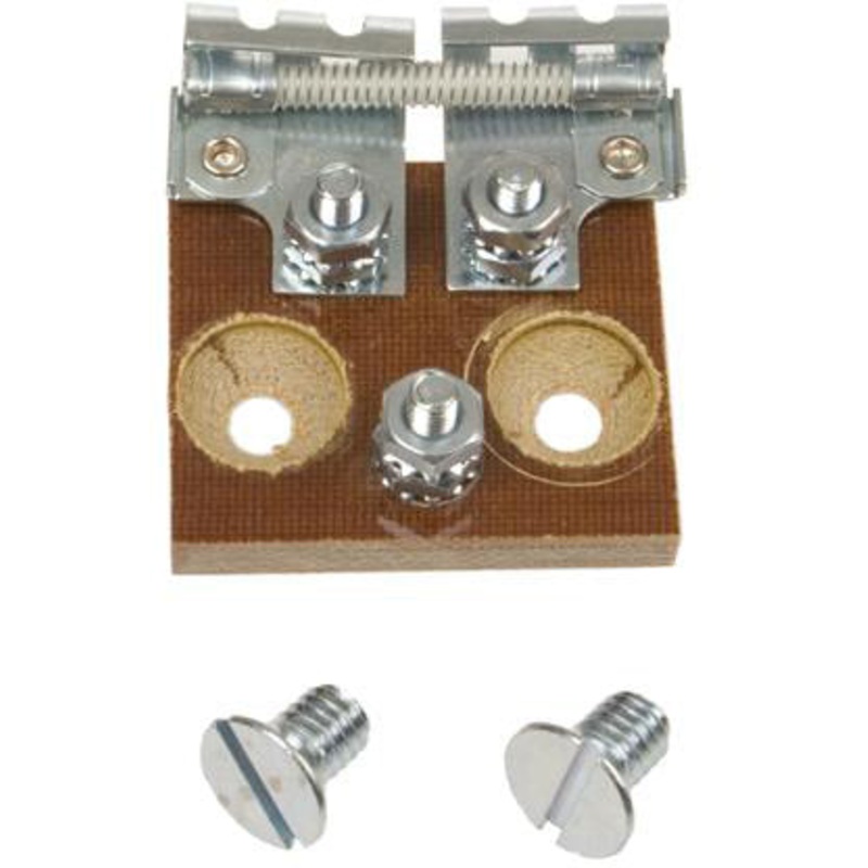 RESISTOR ASSEMBLY, IGNITION COIL, 5/16 MOUNTING SCREWS, 0.5 OHM RESISTANCE
