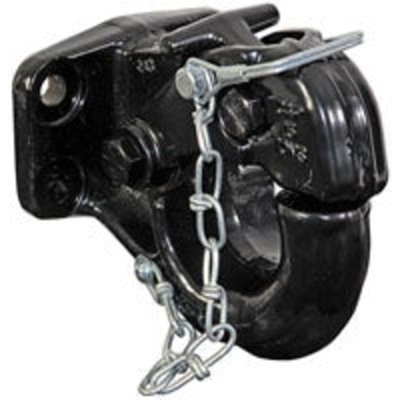 15 TON RIGID MOUNT PINTLE HOOK – DROP FORGED