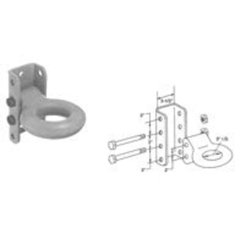 3-POSITION 8 HOLE CHANNEL ONLY FOR TOW RING – ACCEPTS  # 909930 EYE
