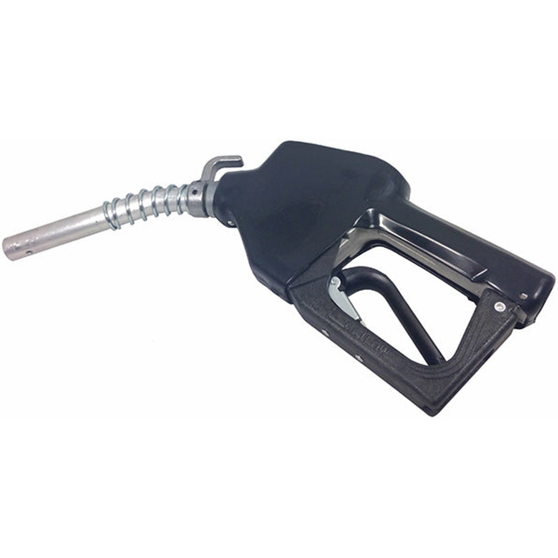 AUTO-SHUTOFF UNLEADED NOZZLE WITH BLACK COVER – 3/4 INCH NPT