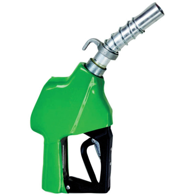 AUTO-SHUTOFF UNLEADED NOZZLE WITH GREEN COVER – 3/4 NPT